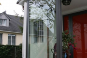 Glaswindfang für Eingangsbereich