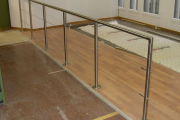 Inox-Handlauf für den Innenbereich